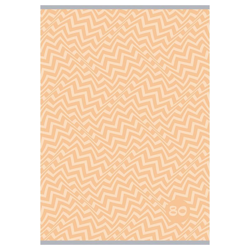 Тетрадь 80л., А4, клетка BG "Визуал", суперэконом