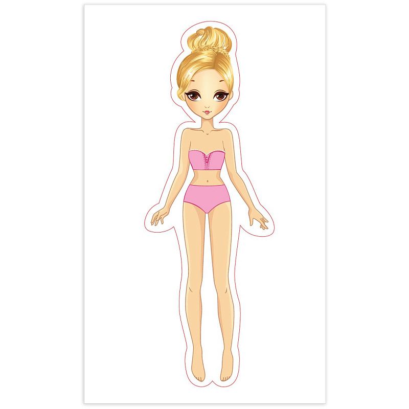 Игра развивающая на магнитах ТРИ СОВЫ "Одевашка. Мила", 31 эл. 