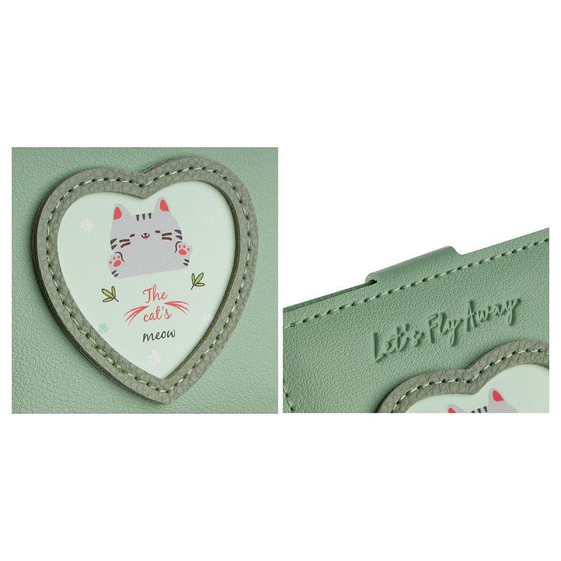 Зеркальце карманное складное MESHU "Cat's meow"