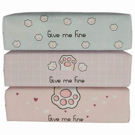 Пенал мягкий ПИФАГОР, 1 отделение, ПВХ, ассорти Pawesome, 20х6х4 см, 273822