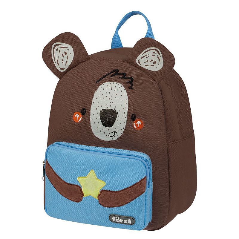 Рюкзак Först F-Kids "Teddy Dream" 30*23*13см, 1 отделение, уплотненная спинка