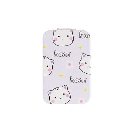 Зеркальце карманное складное MESHU "Hameow"