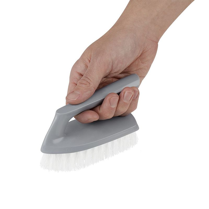 Щетка-утюжок для уборки OfficeClean 13,5*5*9см, щетина 2,5см, пластик