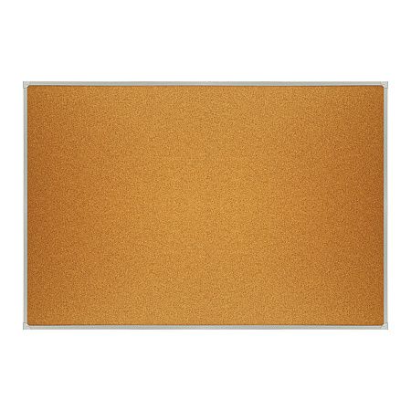 Доска пробковая OfficeSpace, 100*150см, алюминиевая рамка