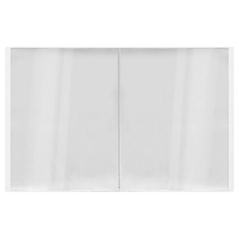 Папка с 60 вкладышами СТАММ "Кристалл" А4, 21мм, 700мкм, пластик, бесцветная 