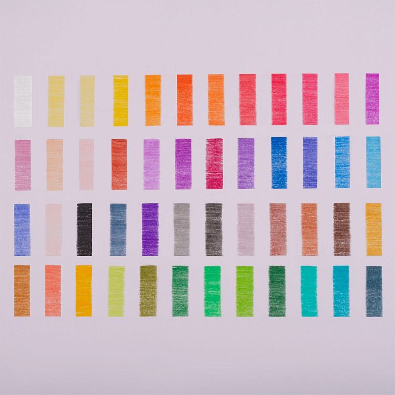 Карандаши цветные Гамма "Классические", 48цв., заточенные, картон. упак., европодвес