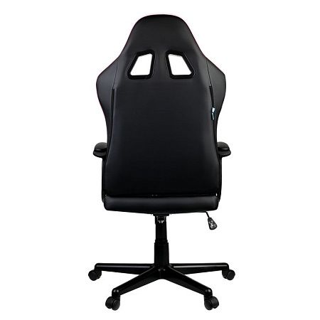 Кресло игровое Helmi HL-S10 "Level up", экокожа черная
