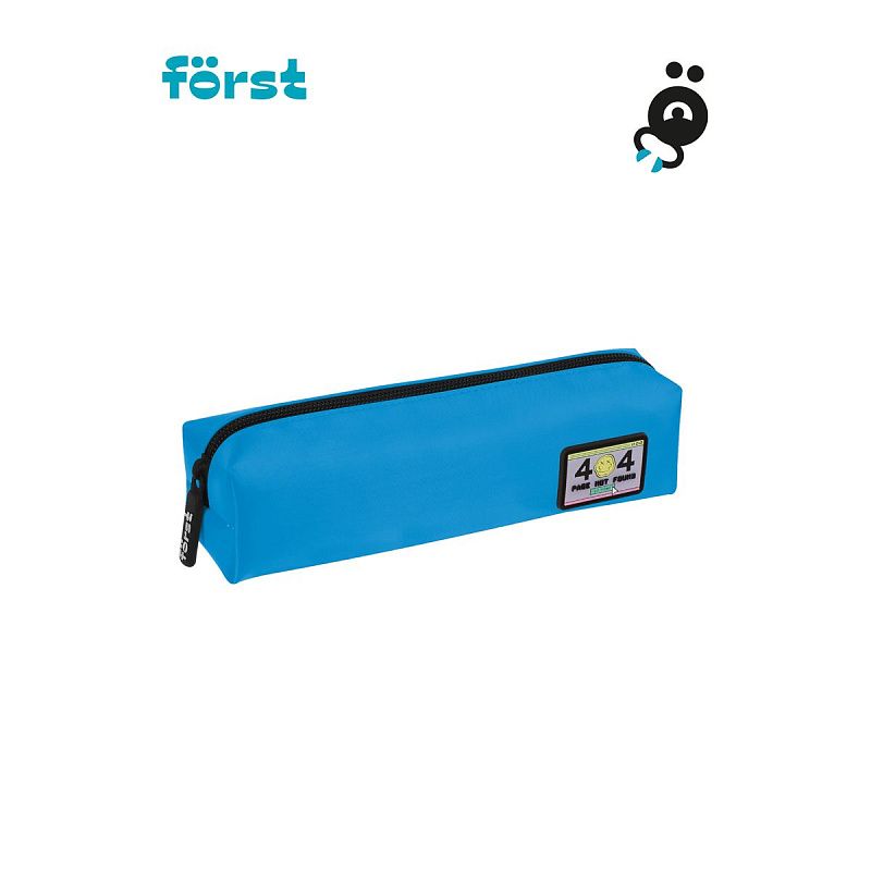Пенал мягкий 1 отделение, 210*55*55 Först "Blueberry", полиэстер 