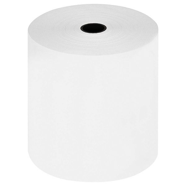 Чековая лента термо 80*70*12 (70м) OfficeSpace эконом, 45г/м2, термослой наружу
