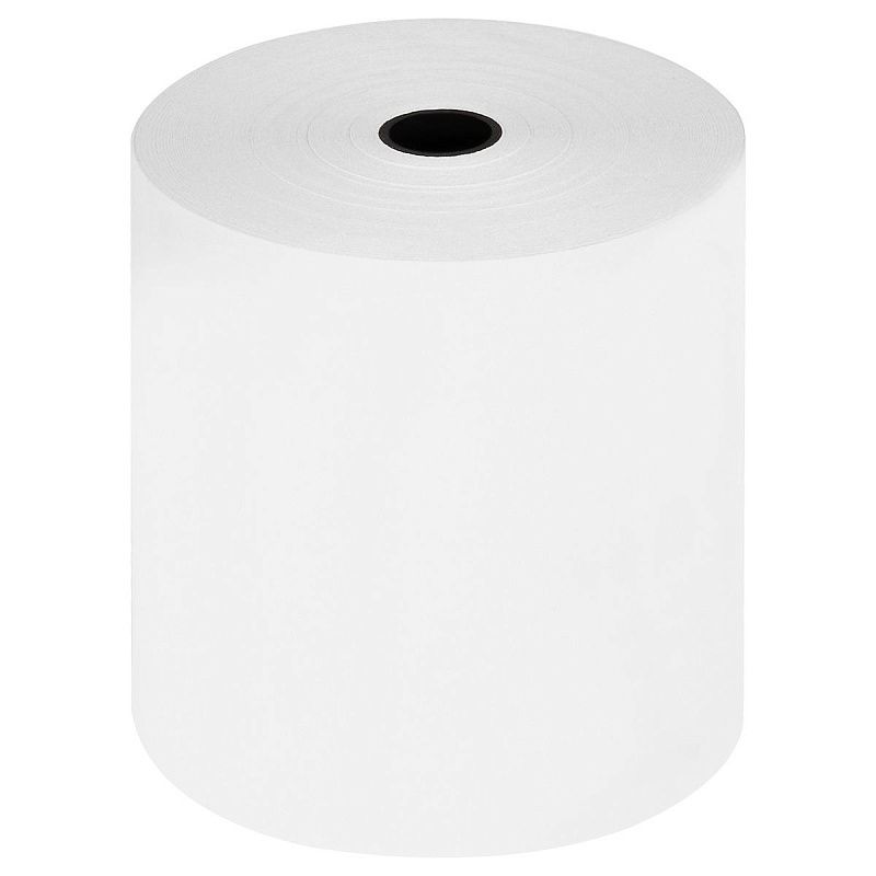 Чековая лента термо 80*70*12 (70м) OfficeSpace эконом, 45г/м2, термослой наружу