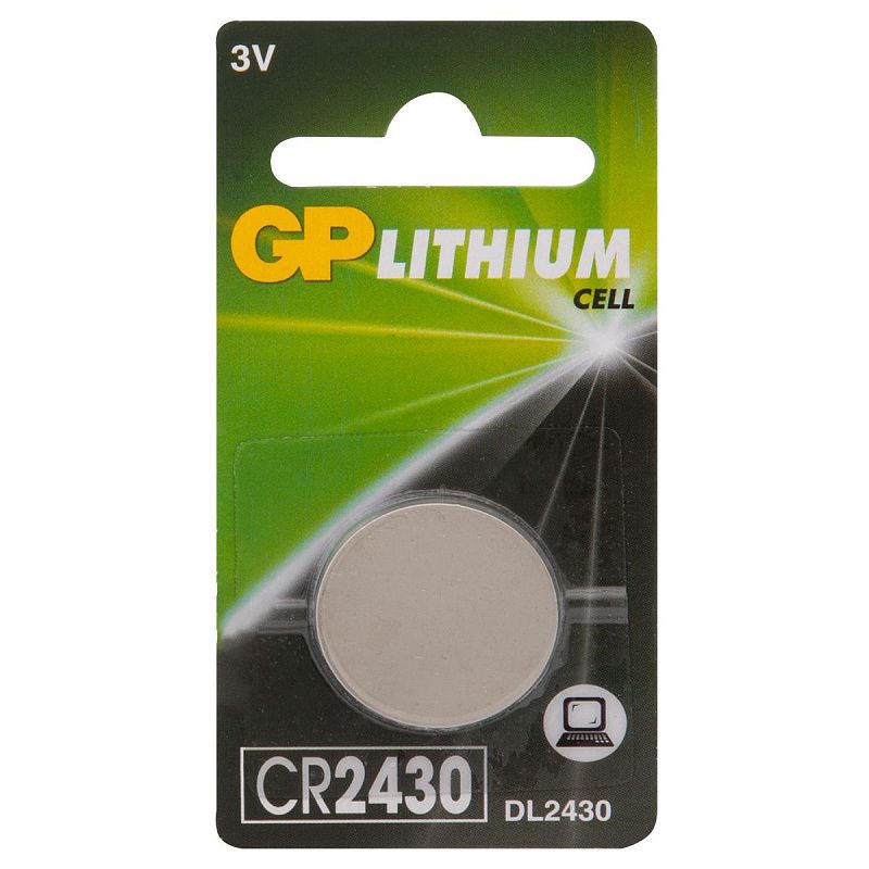 Батарейка GP CR2430 (DL2430) литиевая, BC1