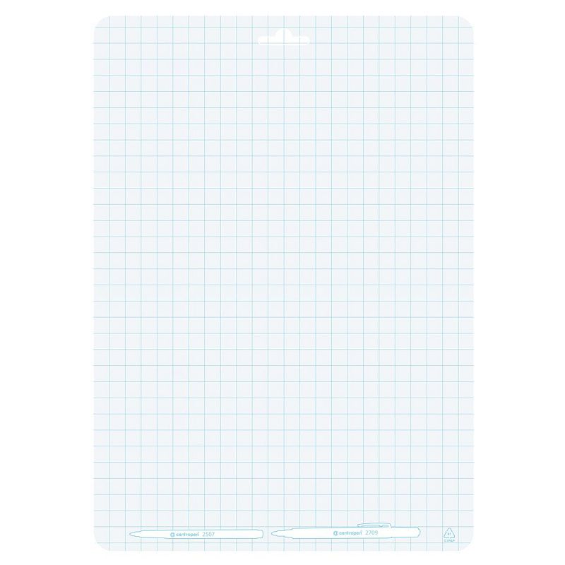 УЦЕНКА - Доска для рисования с маркером двухсторонняя Centropen, А4 (осн 063398)