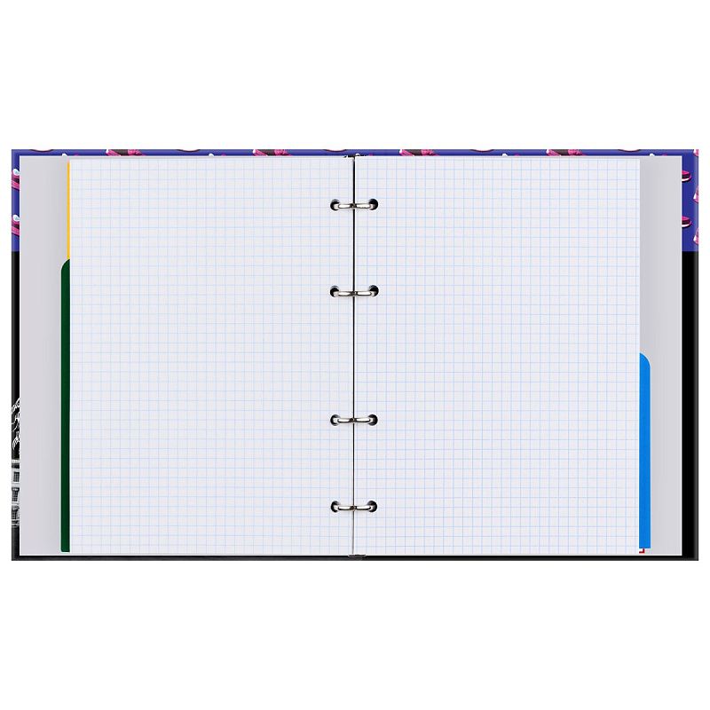 Тетрадь на кольцах А5, 240л., BG "Универ", с разделителями, глянцевая ламинация