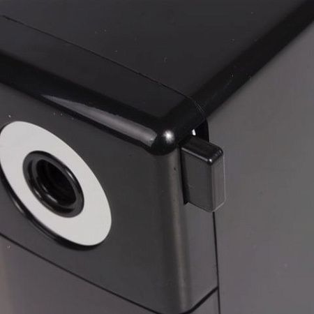 Точилка механическая BRAUBERG "BLACK JACK", крепление к столу, металлический механизм, цвет чёрный, 222516 