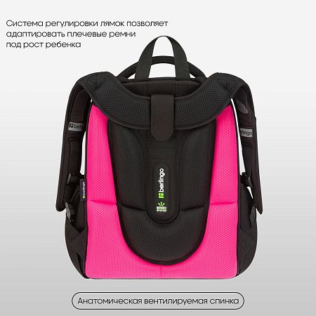 Ранец Berlingo Expert "Happy Cats" 37*28*16см, 2 отделения, 2 кармана, анатомическая спинка 