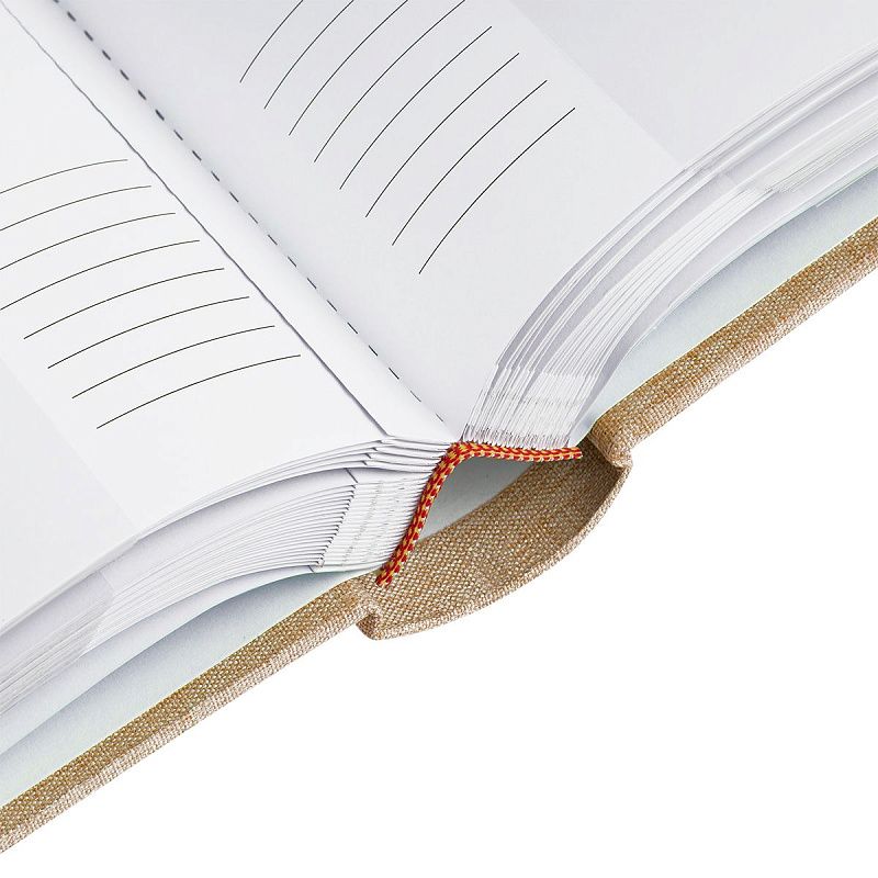 Фотоальбом 200 фото 10*15см, ArtSpace "Beige", бумажные страницы, ткань с окном