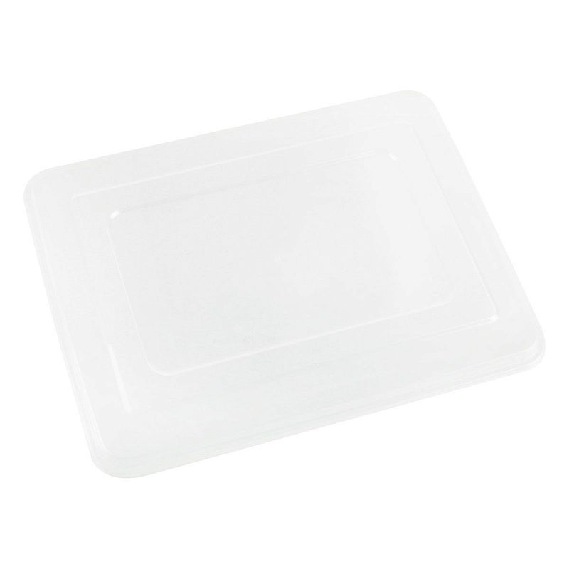 Контейнер для документов СТАММ А4, 260*330*160мм, пластик., прозрачный 