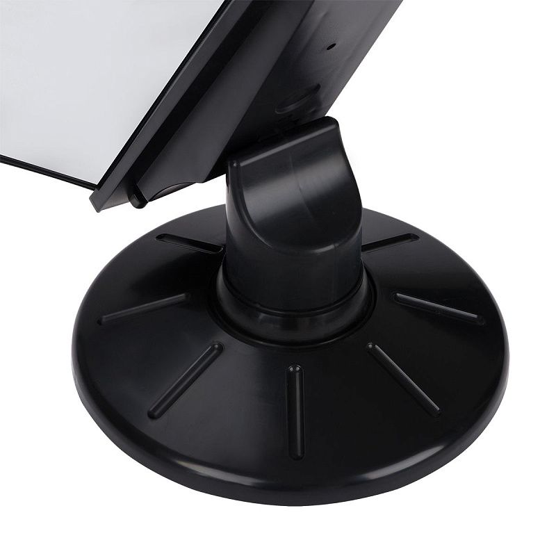 Демосистема настольная OfficeSpace с 10 черными панелями, вращающаяся