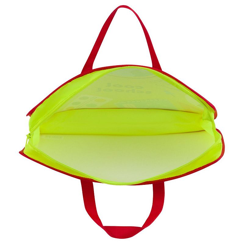 Папка с ручками А4 ArtSpace "Папка школьника ", пластик, на молнии, 70мм 