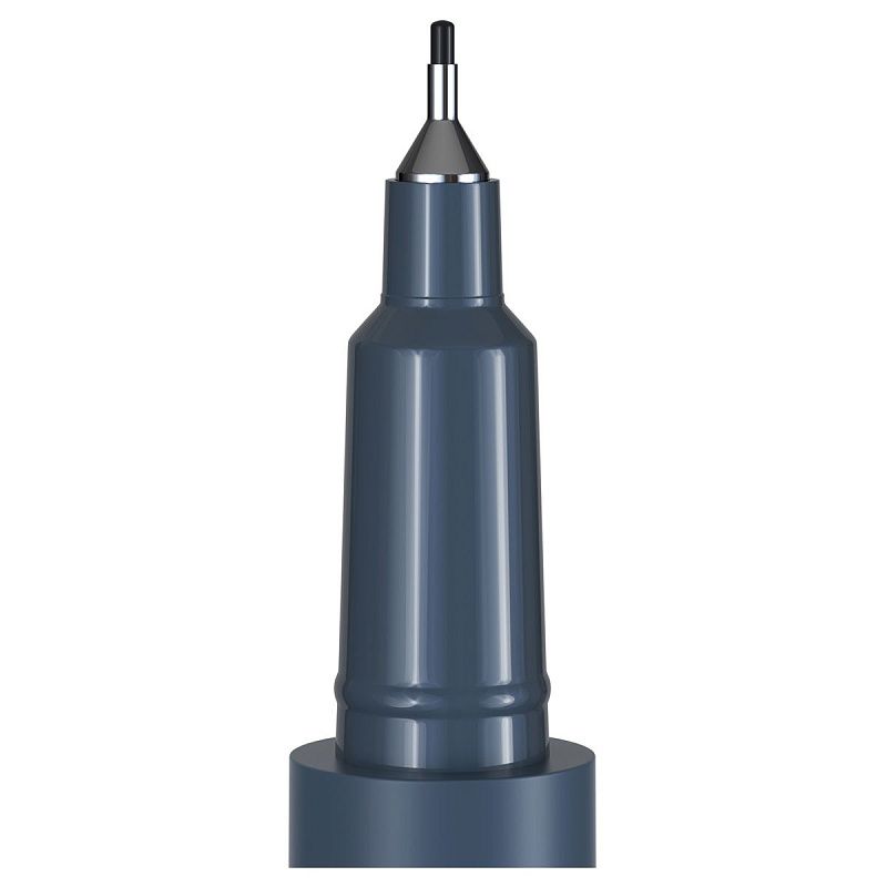 Маркер перманентный двухсторонний Berlingo "Multiline PE55" черный, пулевидный, 0,5/1мм 