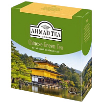 Чай Ahmad Tea "Китайский", зеленый, 100 пакетиков по 1,8г