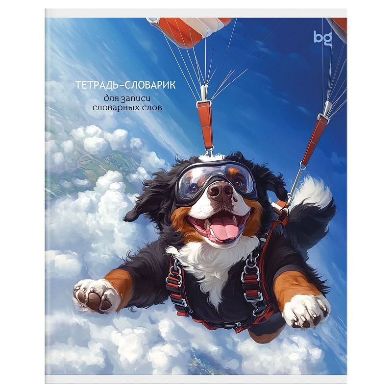Тетрадь-словарик 16л., А5 для записи словарных слов BG "Словарные приключения"