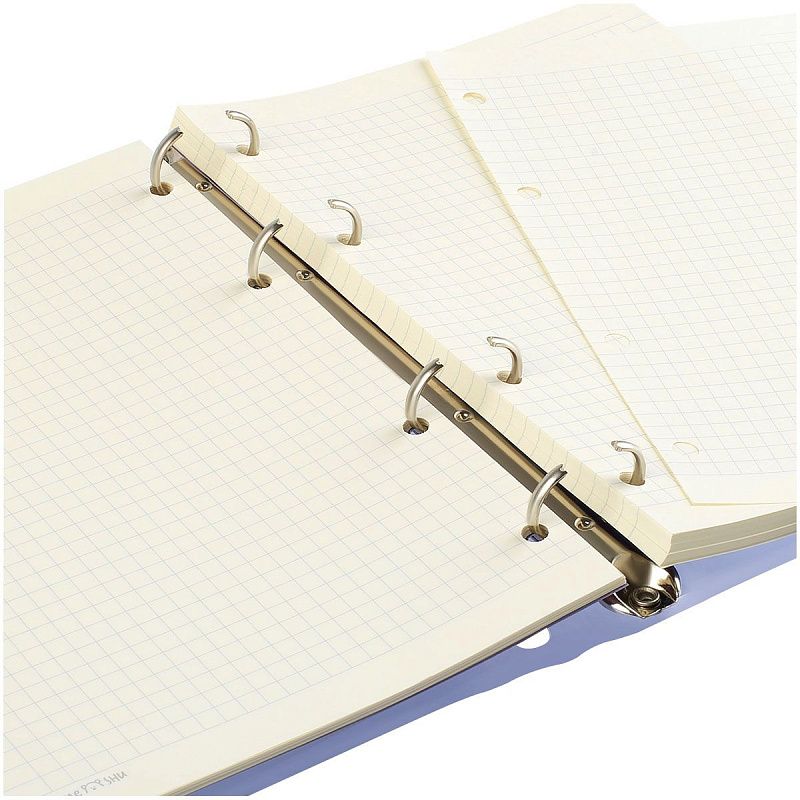 Тетрадь на кольцах 120л., А5, клетка MESHU "Miumiu", с пластиковой обложкой