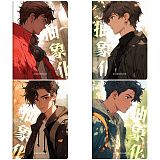Тетрадь 40л., А5, клетка MESHU "Anime", матовая ламинация, тиснение фольгой, ЕВРО