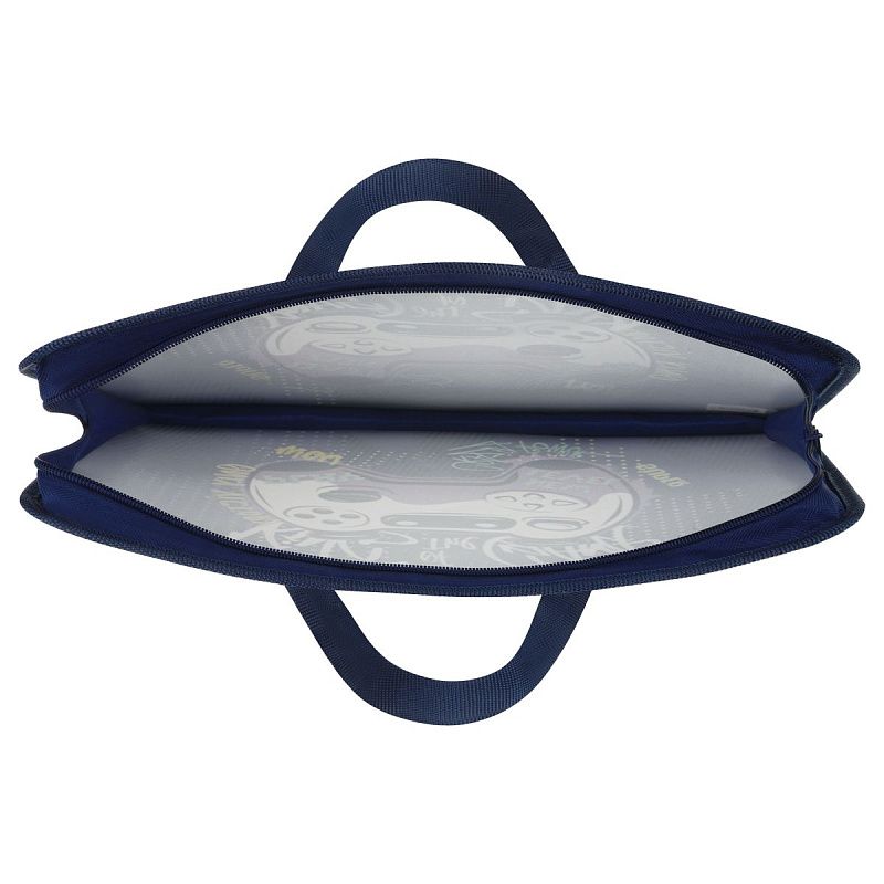 Папка с ручками А4 ArtSpace "Game", пластик, на молнии, 40мм 