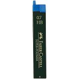 Грифели для механических карандашей Faber-Castell "Super-Polymer", 12шт., 0,7мм, HB