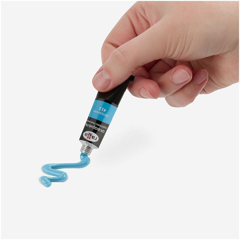 Акварель художественная Гамма "Старый Мастер" лазурная, 9мл, туба