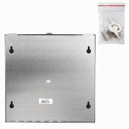 Диспенсер для полотенец LAIMA PROFESSIONAL INOX, (Система H3) V-сложения, нержавеющая сталь, матовый, 605696 