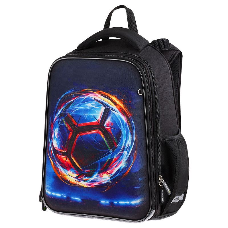 Ранец Berlingo Expert "Cyber Football" 37*28*16см, 2 отделения, 2 кармана, анатомическая спинка