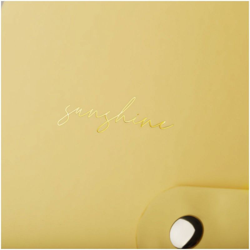 Записная книжка А5 96л. ЛАЙТ, кожзам, скрытый гребень, Greenwich Line "Pastel. Yellow", блок в линию