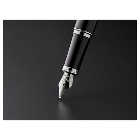 Ручка перьевая Parker "IM Black CT" синяя, 0,8мм, подарочная упаковка 