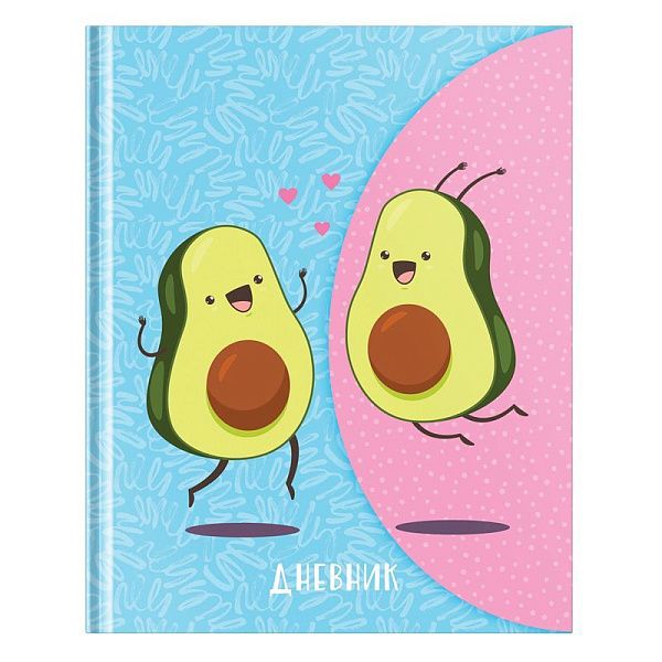 Дневник 1-11 кл. 48л. (твердый) Greenwich Line "Avocado", диз. бумага, печать, матовая ламинация, 3D-лак, фигурный магнитный клапан, тон. блок, ляссе