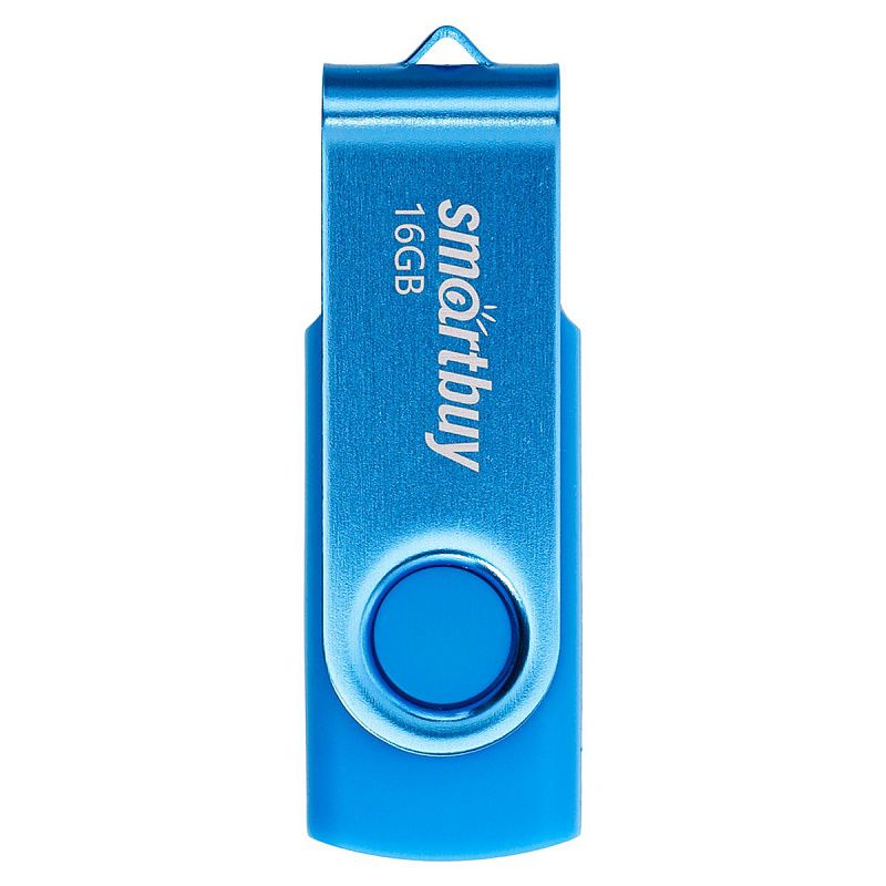 Память Smart Buy "Twist" 16GB, USB 2.0 Flash Drive, синий