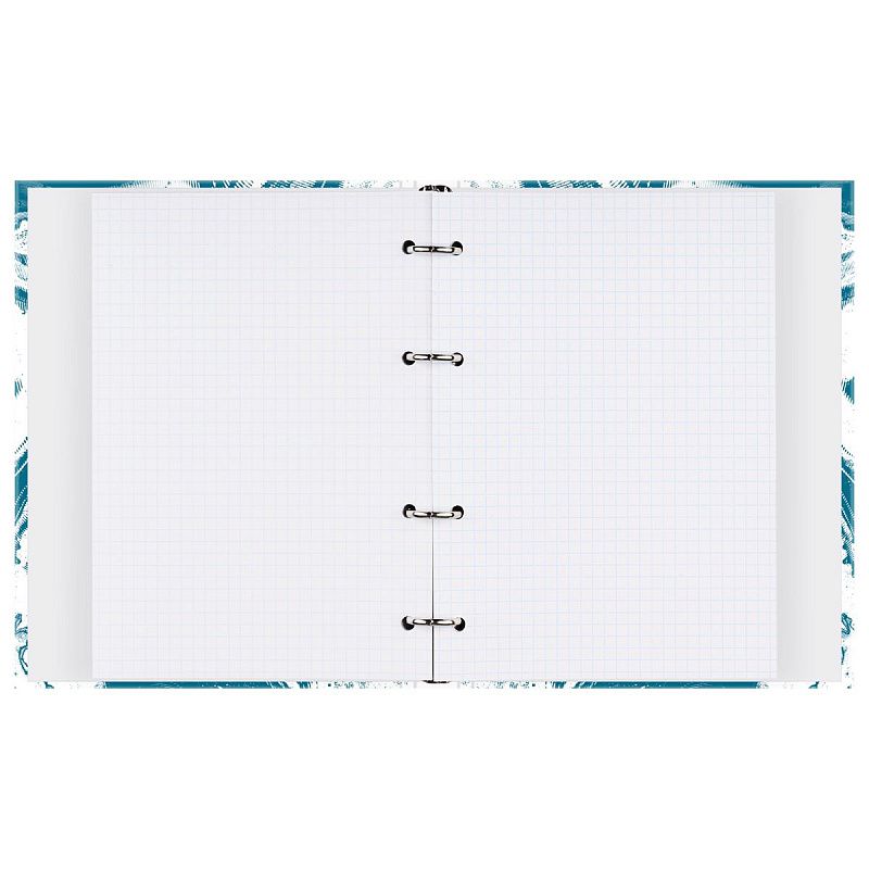 Тетрадь на кольцах А5, 160л., BG "Fluid art", глянцевая ламинация