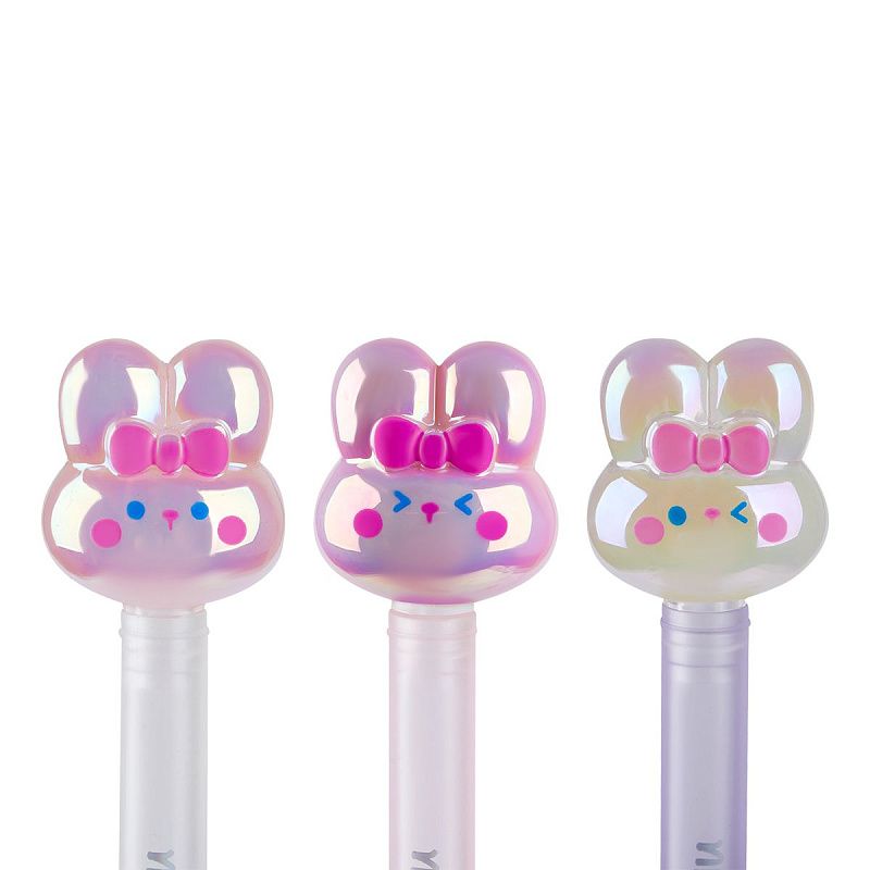 Ручка шариковая MESHU "Magic Bunny" синяя, 0,7мм, корпус ассорти 