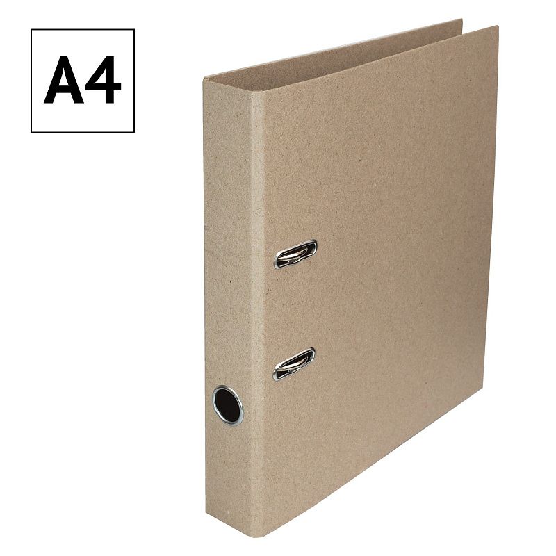 Папка-регистратор OfficeSpace 50мм, картон, без покрытия 