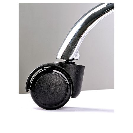 Кресло руководителя Helmi HL-E16 "Content", ткань/сетка/экокожа черная, хром