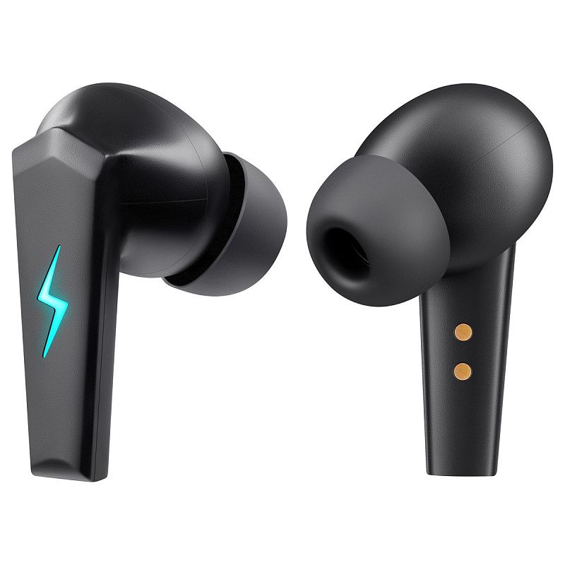 Наушники с микрофоном беспроводные Defender CyberDots 280, Bluetooth, разъем Type-C, черный