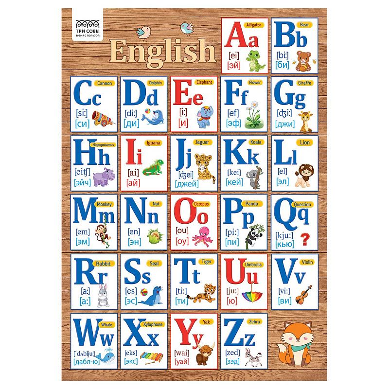 Набор обучающих плакатов ТРИ СОВЫ "Скоро в школу", А4, 10 плакатов