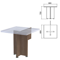 Каркас стола приставного "Приоритет", 800х800х750 мм, лагос, К-916, К-916 лагос