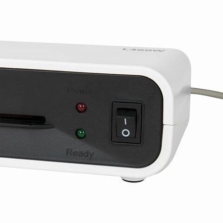 Ламинатор BRAUBERG L460W БЕЛЫЙ, формат A4, толщина пленки 75-125 мкм, скорость 30 см/мин, 532269
