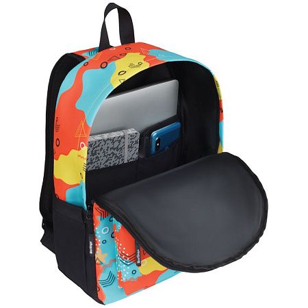 Рюкзак Berlingo Casual "Memphis" 39,5*27*13см, 1 отделение, 3 кармана, уплотненная спинка 