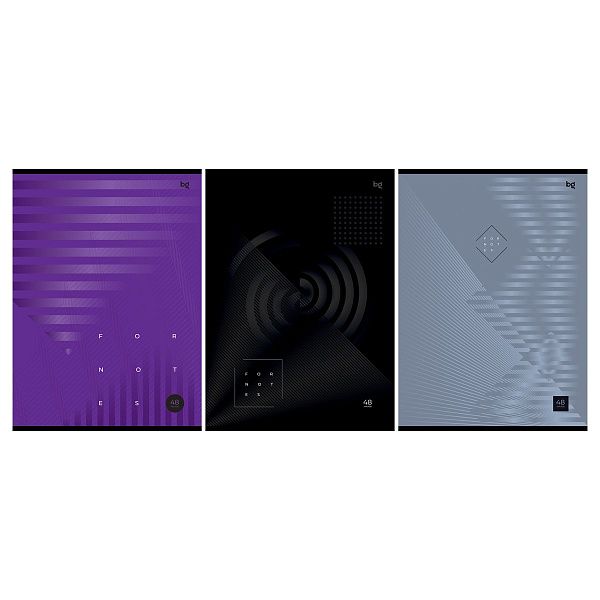 Тетрадь 48л., А4, клетка BG "Monocolor. For notes"