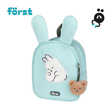 Рюкзак Först F-Kids "Sweet bunny" 25*21*10см, 1 отделение, уплотненная спинка 