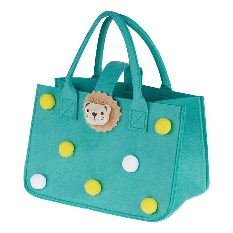 Сумка подарочная фетровая, 30*20*18см MESHU "Lion"