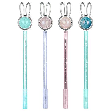 Ручка шариковая MESHU "Bunny" синяя, 0,5мм, корпус ассорти 